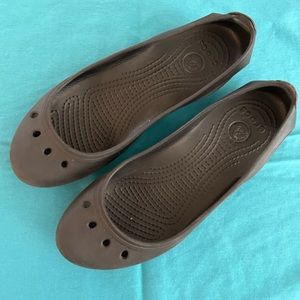 Crocs-Kadee Slingback/ Black / Size 7